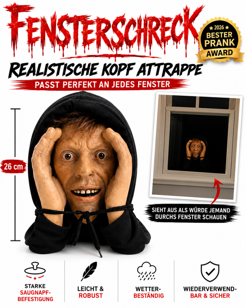 Fensterschreck "Fremder"